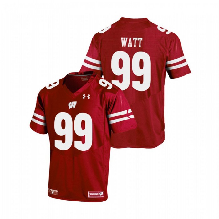 Wisconsin Badgers J.J. Watt Replica Football Jersey For Men Red