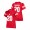 Wisconsin Badgers Isaac Guerendo Replica Football Jersey Women's Red